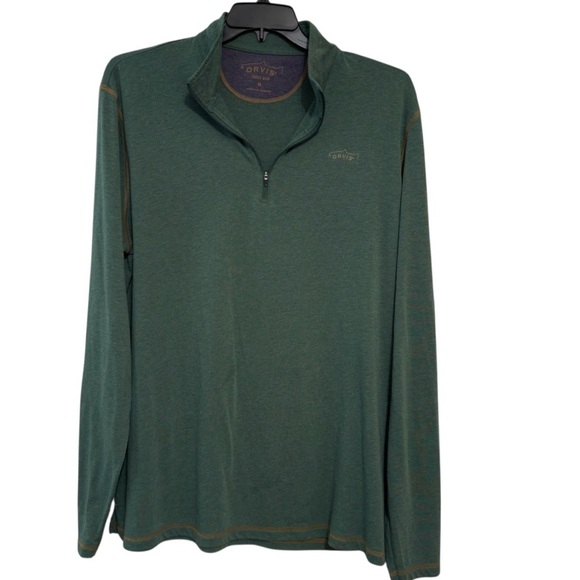 Orvis 1/2 Zip Trout Bum long sleeve Men’s  Size XL - Picture 1 of 6